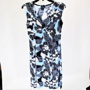 Enfocus Studio | Blue Floral Pattern Summer Dress